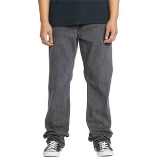 Volcom Kinkade Denim Jeans - 34 - neutral grey
