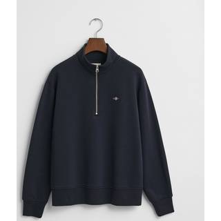 GANT Dame Shield sweatshirt med halv lynlås (S)