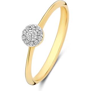Isabel Bernard De la Paix Viviane 14 karat gold ring with diamond 0.06 carat IBD330037