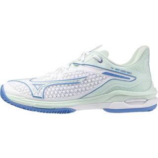 Mizuno Wave Exceed Tour 6 CC Women (White/Frontier Blue/Bay) - 38