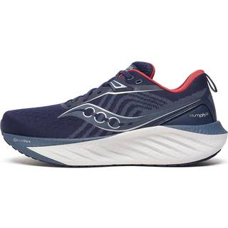 Saucony Triumph 22 Løbesko Str. 42 Herre - Blå, Komfortabel og Stødabsorberende
