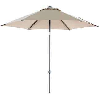 Poppi parasol Ø2,5m champagne