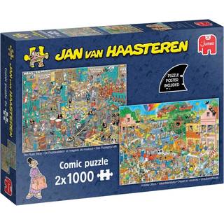 Jan van Haasteren The Music Shop & Holiday Jitters (2x1000)