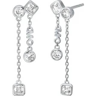Michael Kors Brilliance Sterling Silver Drop Ladies Earrings MKC1773040