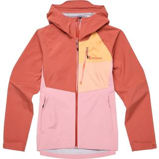 Cotopaxi Women's Impermeo 3L Hooded Shell Jacket Syntetisk jakke Damer størrelse S farve rød/pink