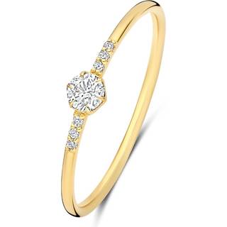 Isabel Bernard De la Paix Belinda 14 karat gold ring with diamond 0.12 carat IBD330040