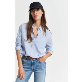 GANT Dame Relaxed fit Luxury Oxford skjorte med striber (36)
