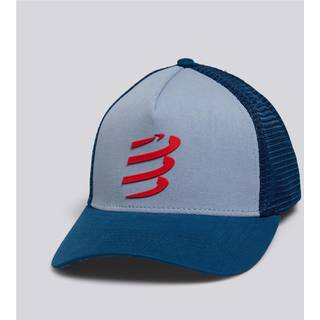 Compressport Trucker Cap Str. One Size Blå
