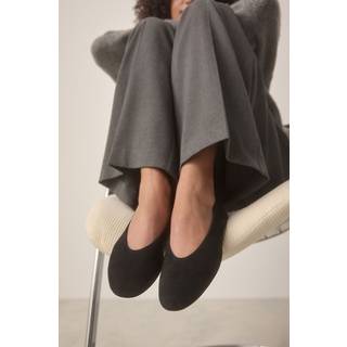 Next Ballerinaer i læder med rund tå - EU 37 W (UK 4)