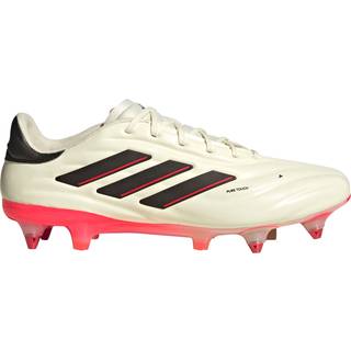 Copa Pure II Elite Soft Ground støvler - Ivory / Core Black / Solar Red - 39 1/3