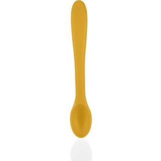 Zopa Silicone Spoon teske 6 m+ Mustard Yellow 1 stk. - 1 stk.