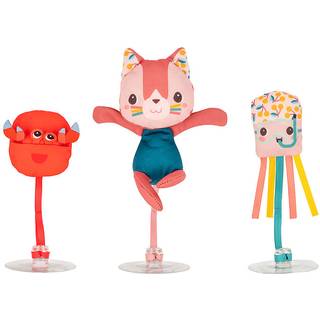 Lilliputiens badeleg Jeanne og sugekop venner