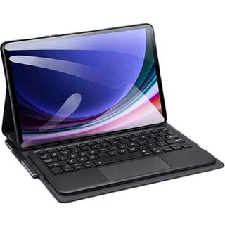 Samsung Galaxy Tab S9+ Dux Ducis Cover med Bluetooth Tastatur - Sort