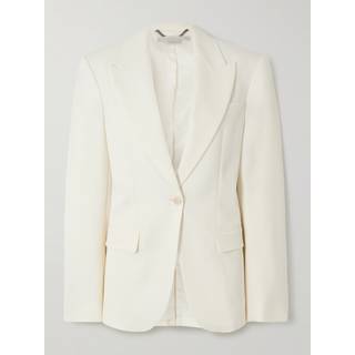 Stella McCartney Wool-blend blazer - beige - XXXS