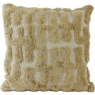 Light & Living Light & Living Green Sarmi Tufted Abstract Cushion