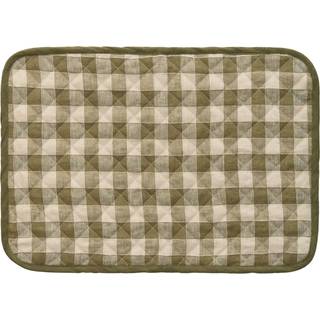 Decotique Ester Dækkeserviet 33x48 Cm 2-pak - Dækkeservietter & Coasters Hør Olivengrøn - 398098