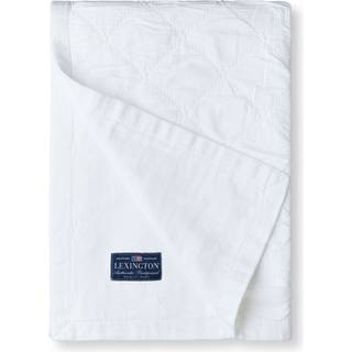Lexington Signature Star Organic Cotton Quilted Sengetæppe 160x240 Cm t - Sengetæpper Bomuld Hvid - 10000125-1000-BS10