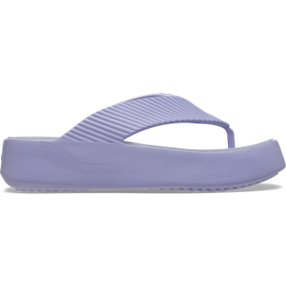 Crocs women Getaway Groove Platform Flips Mystic Purple 34