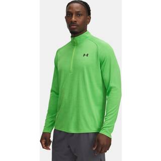 Under Armour Tech™ Textured Men's ½ Zip Cyber Green / Black M