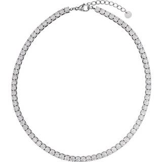 DYRBERG/KERN SNAKE HALSKÆDE 460560 (Silver, Crystal, ONESIZE)