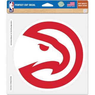 Wincraft NBA Atlanta Hawks Perfect Cut Color Decal 4 """" X 4 """"