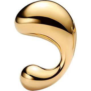 Maria Black Dolphin Pool Stud Gold Right - O/S