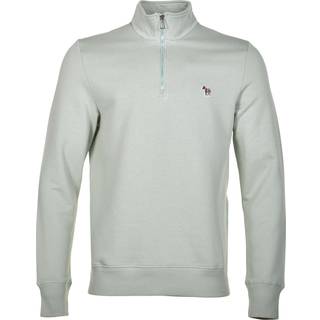 Paul Smith Half Zip Sweat Top in Green - 2XL