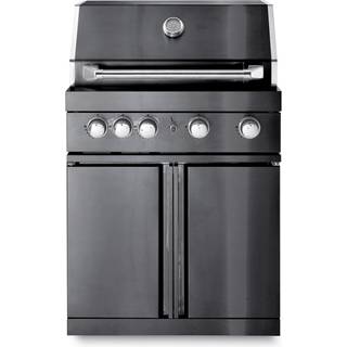 Black Collection - Fritstående Gasgrill med 4 effektive blus og infravarme