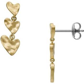 Skagen Denmark Anja Hearts Ørevedhæng Forgyldt Messing SKJ5011710 - Dame