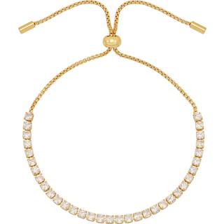 Estella Bartlett Estella Bartlett Gold Tone Tennis Bracelet