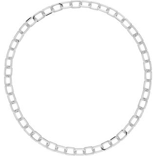 PDPaola CO02-382-U Damen-Halskette Small Signature silberfarben