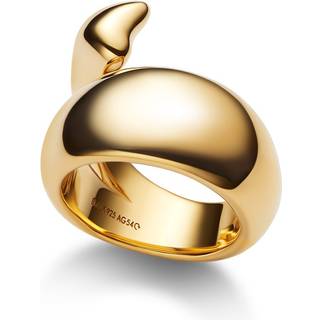 Maria Black Sagane Ring 18 kt. Forgyldt Sølv 500484YG-52 - Dame - 925 Sterling Silver