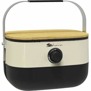 Gasgrill Sahara Mini-BBQ, Hvid