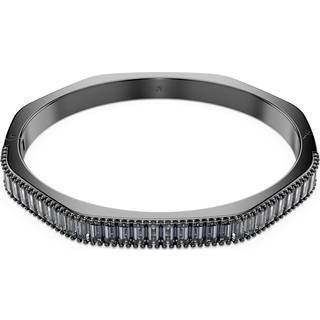 Matrix Armreif, Baguette-Schliff, Achteckform, Grau, Rutheniert