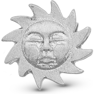 Christina Jewelry Glowing Sun sølvcharm til sølvarmbånd på 4 mm