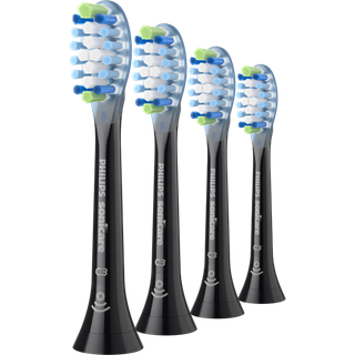 Philips Sonicare C3 premium tandbørstehoved HX9044/88 (sort) - På lager i butik