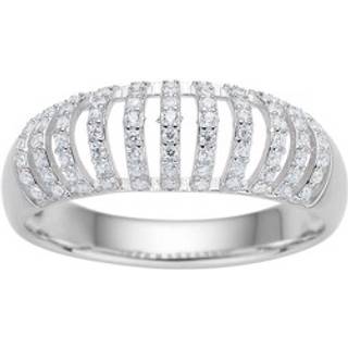 Joanli Nor PiperNor ring i sølv med cubic zirkonia - Str. 58