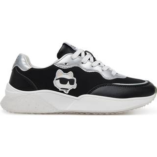 Karl Lagerfeldtil piger. Z30373 Athleisure-sko i sort (36), Fast, Blonder, Casual, børnetøj