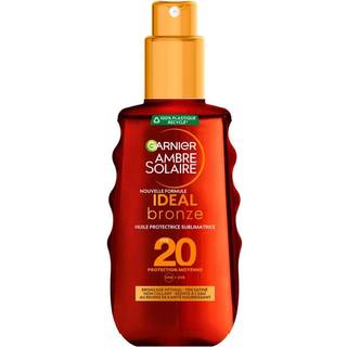 Garnier Ambre Solaire Ideal Bronze Tan Enhancing Protection Oil SPF20 150 ml