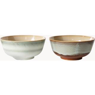 HKliving 70's ramenskål Ø19 cm 2 dele Verge