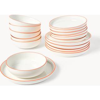 Porcelænsservice Facile, 6 personer, sæt af 18