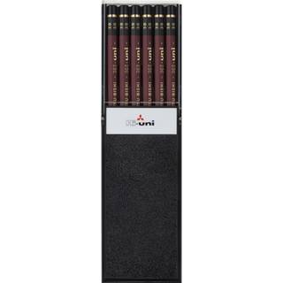 Uni Wooden Pencil 3B Box med 12 (HU3B)