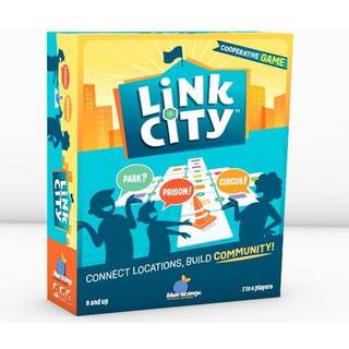 Link City Board Game - Familie- eller voksen Cooperative Party City Building Game for 2 til 6 spillere af Blue Orange Games. Anbefalet til 8 ?r o