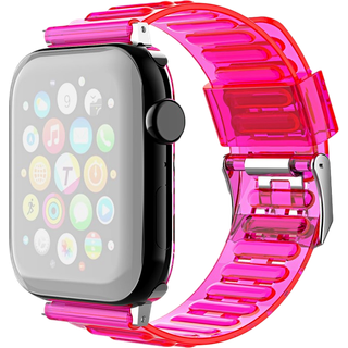 Apple Watch SE (2022/2023) 44mm Silikone Rem - Gul