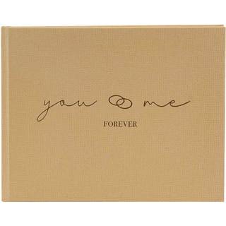 Fotoalbum you & me forever Braun