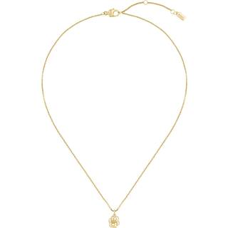 Boss Gold Double B Petite Necklace - 45cm