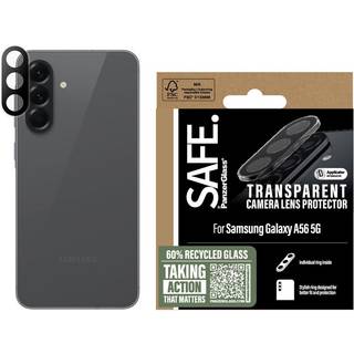 Samsung Galaxy A56 (5G) Safe By PanzerGlass Genanvendt Kameralinsebeskyttelsesglas - Gennemsigtig