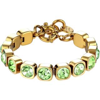 DYRBERG/KERN CONIAN ARMBÅND 460088 (Gold, Green, ONESIZE)