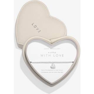 Joma Boxed With Love Heart Bracelet - Silver - 17.5cm