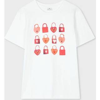PS Paul Smith PS Paul Smith Heart Padlock Graphic T-Shirt